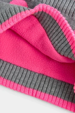 Sciarpa tricot pois per ragazza