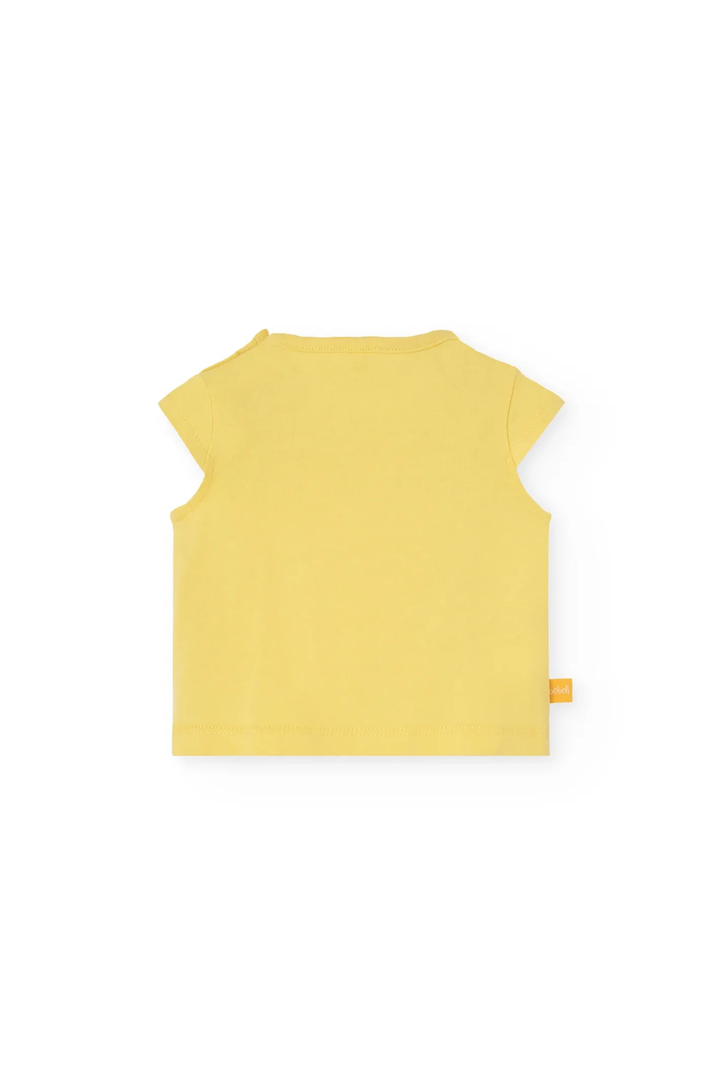 Set di abito in maglia per neonata in colore giallo