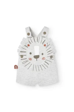 Set di maglietta a maglia per neonato in colore marrone.