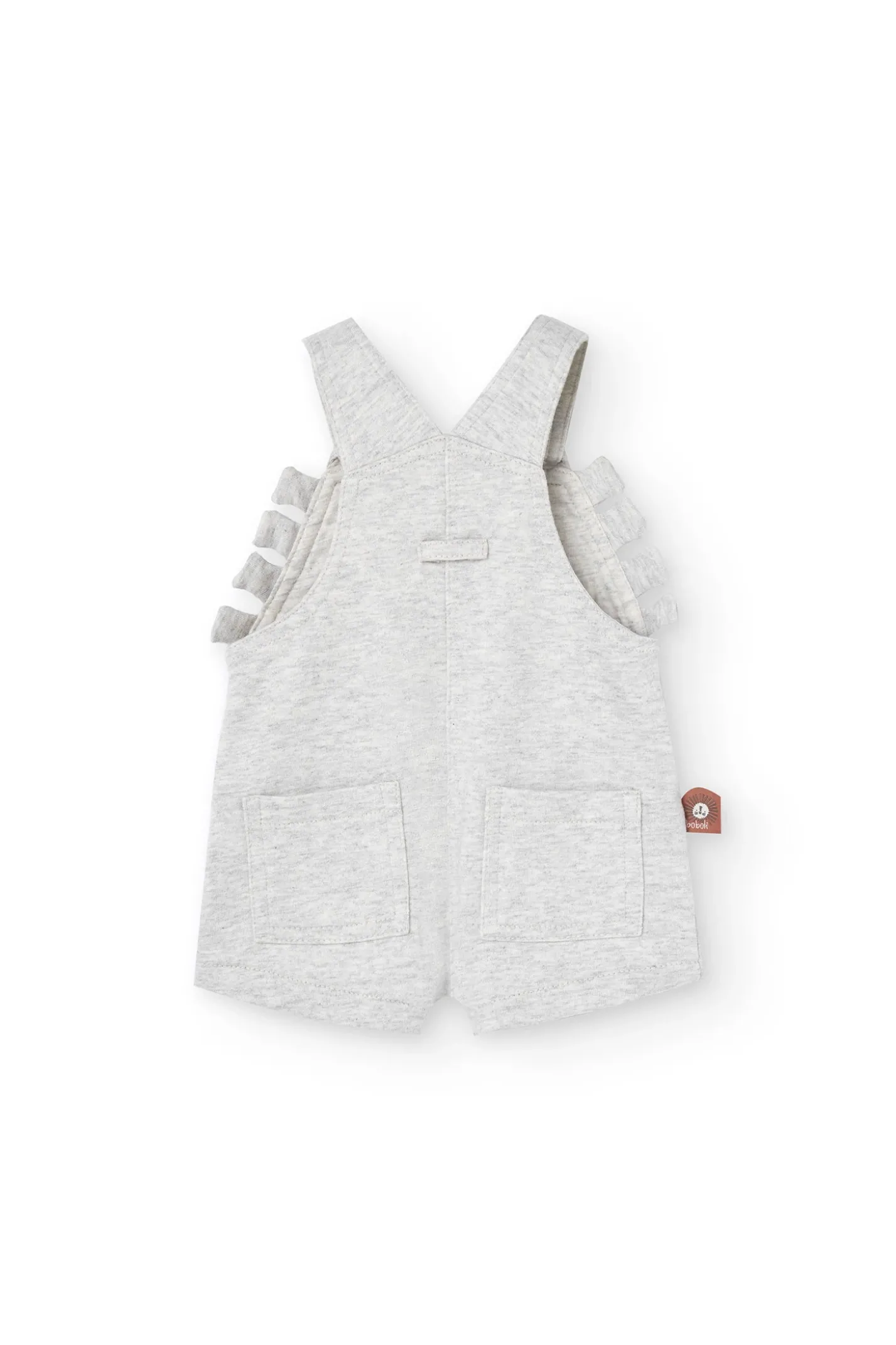 Set di maglietta a maglia per neonato in colore marrone.