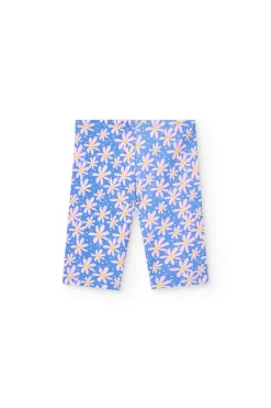 Set di maglietta e pantaloni in maglia per neonata in colore bianco