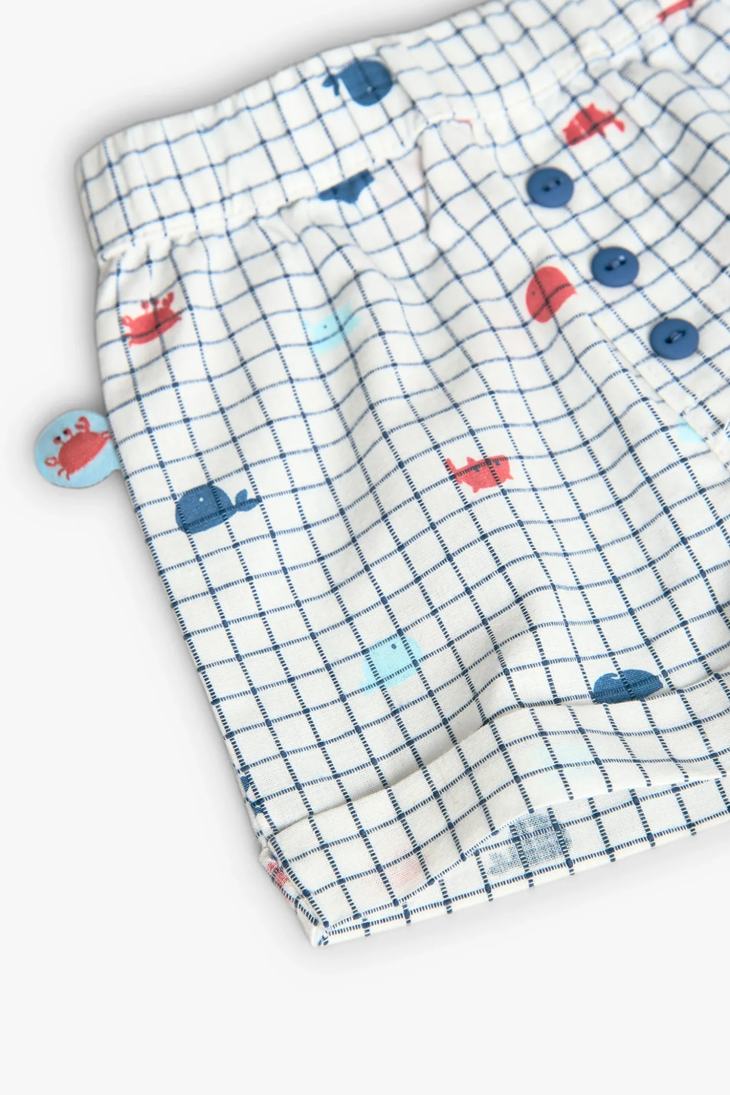 Set in maglia per bambino in colore blu