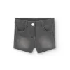 Short felpa denim per ragazza