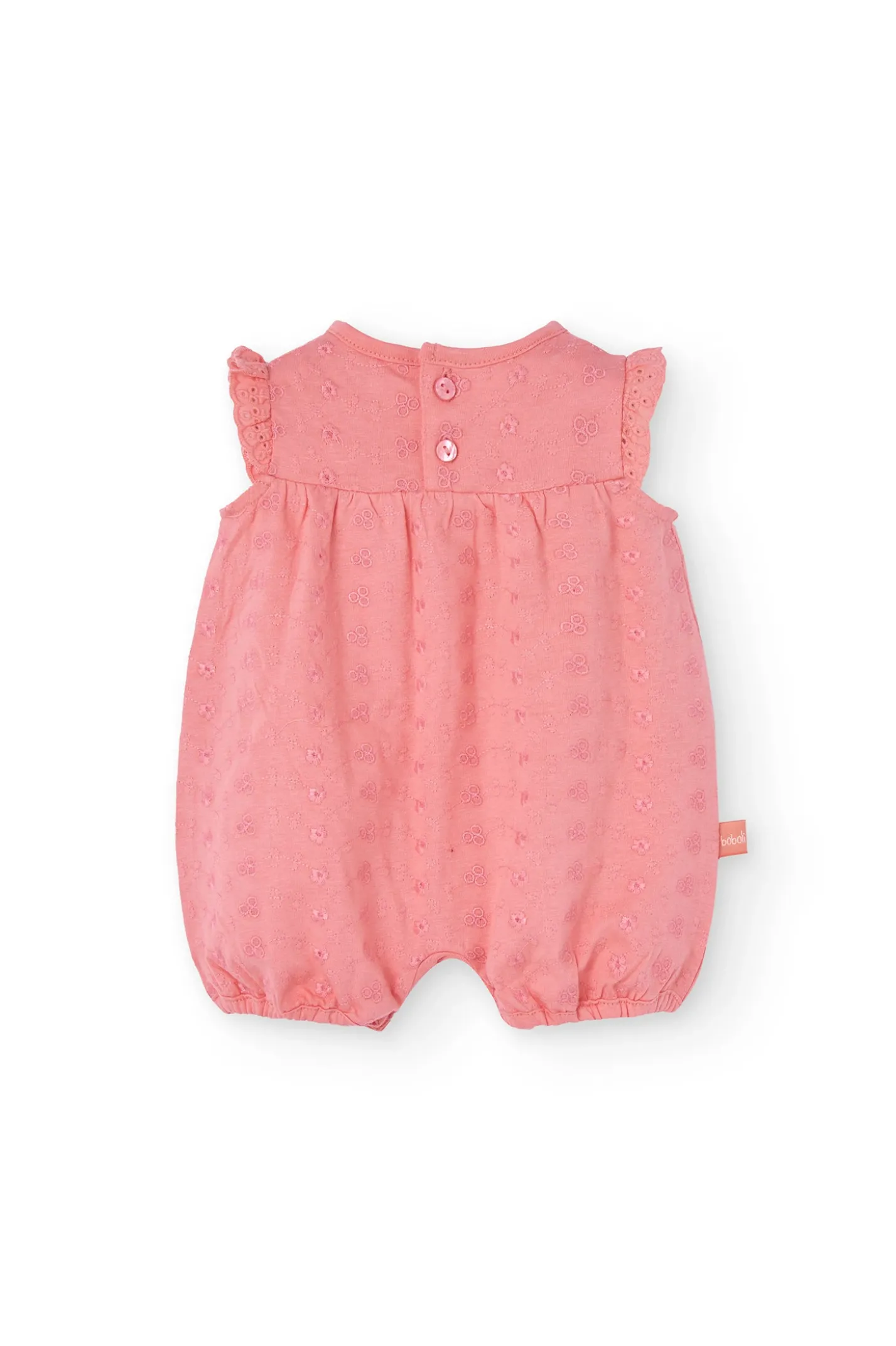 Tutina in popeline rosa per neonata.