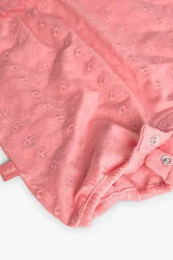 Tutina in popeline rosa per neonata.