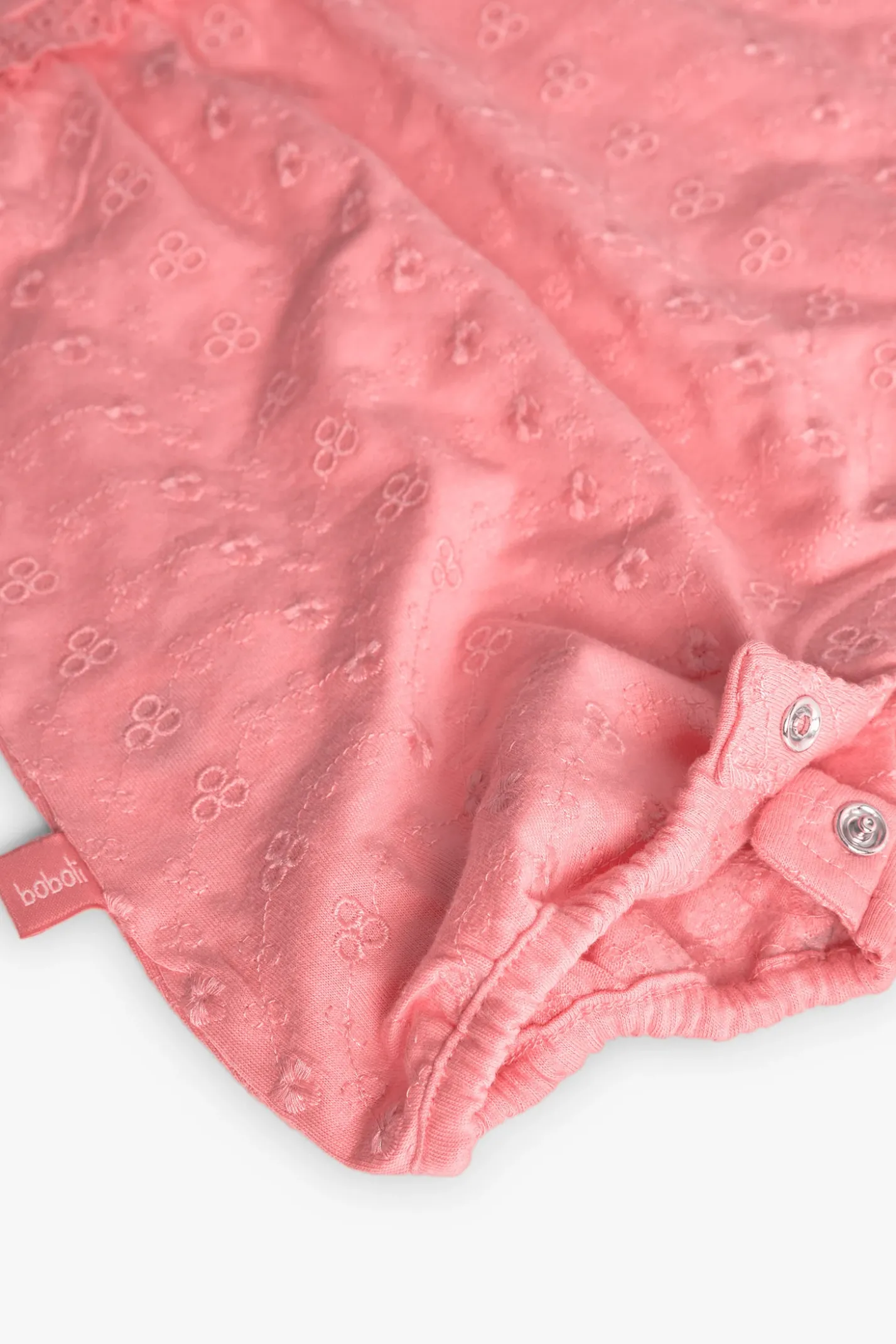 Tutina in popeline rosa per neonata.